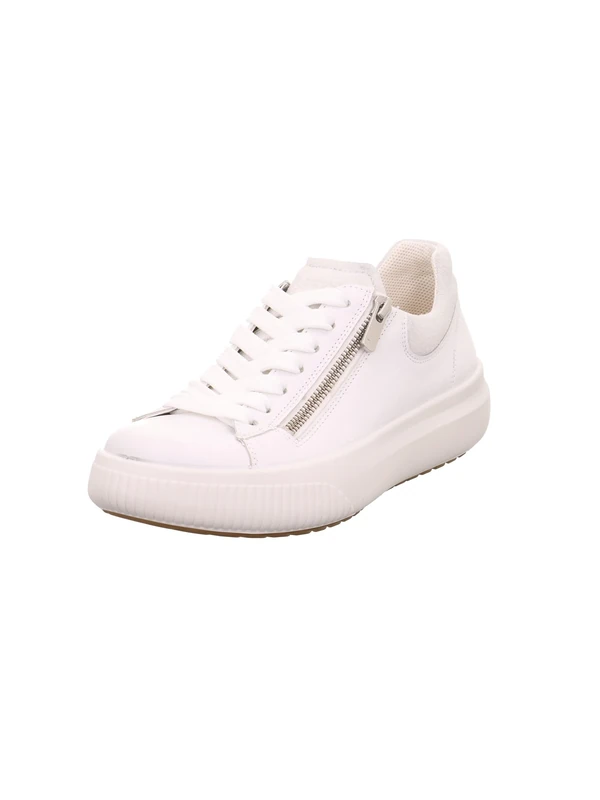 Legero Women's T4 Jump Sneaker, Bright White 1100, 8 UK