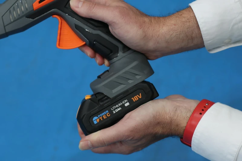 PowerTec 62384 Battery 18V for 92663 Cordless Glue Gun