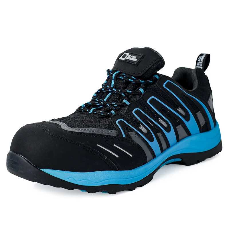 Black Hammer 2129 Men's S1P SR FO ESD Safety Work Trainers, 13 UK