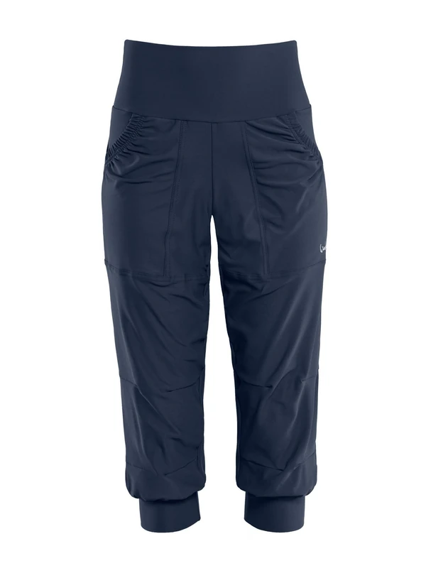 WINSHAPE Women's Functional Comfort ¾ Leisure Trousers Lei201c Casual Pants, Anthracite, XL