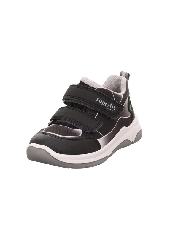 Superfit Boys' Cooper Gore-Tex Trainers, Black Light Grey 0000, 4.5 UK Child