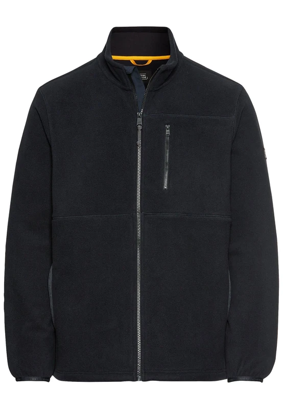 camel active Men's 409401-5w37 Cardigan Sweater, darkblue, M