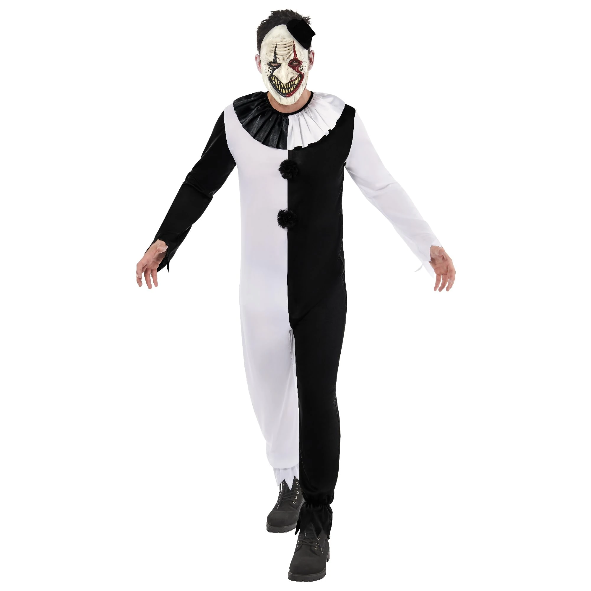 Rubies Official Terror Clown Costume, Adult Fancy Dress, Size L Halloween