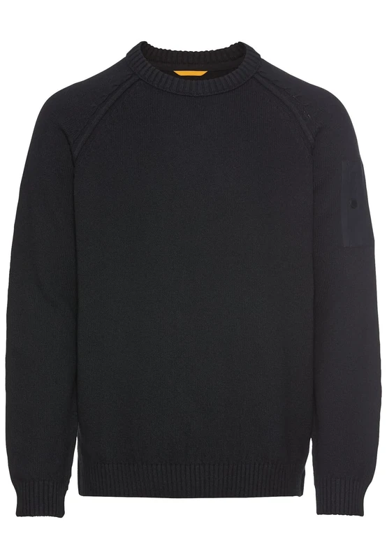 camel active Men's Sweatshirt with Cooling Effect, darkblue, XL