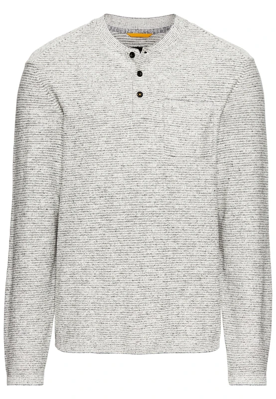 camel active Men's 409540-5k30 Pullover Sweater, darkblue, L