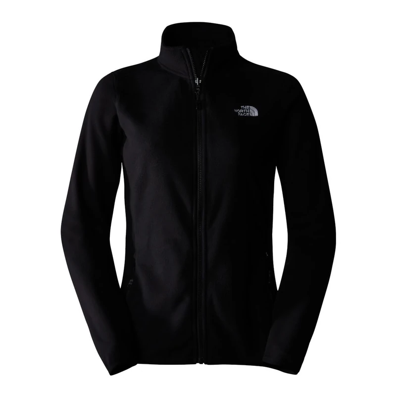 The North Face Women's 100 Glacier Fz Fleece Jacket, Tnf Black/Npf, M