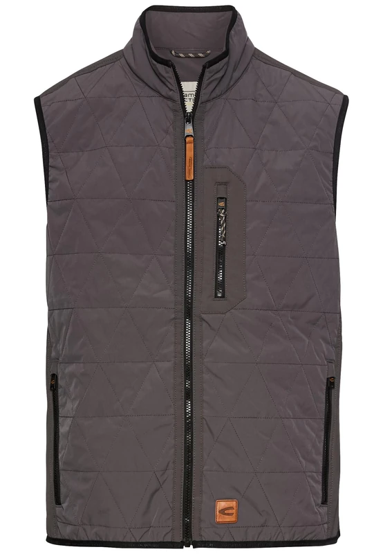 camel active Men's 460010-5o46 Vest, Gray, 48