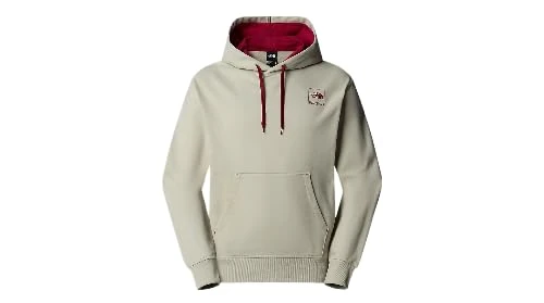 The North Face Men's Coordinates Hooded Sweatshirt, Clay Grey, S