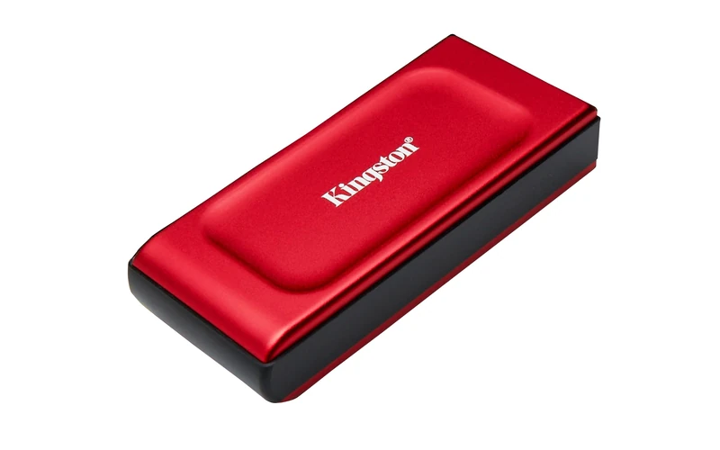 Kingston XS1000 2TB External SSD USB 3.2 Gen 2 Portable Solid State Drive Red - SXS1000R/2000G