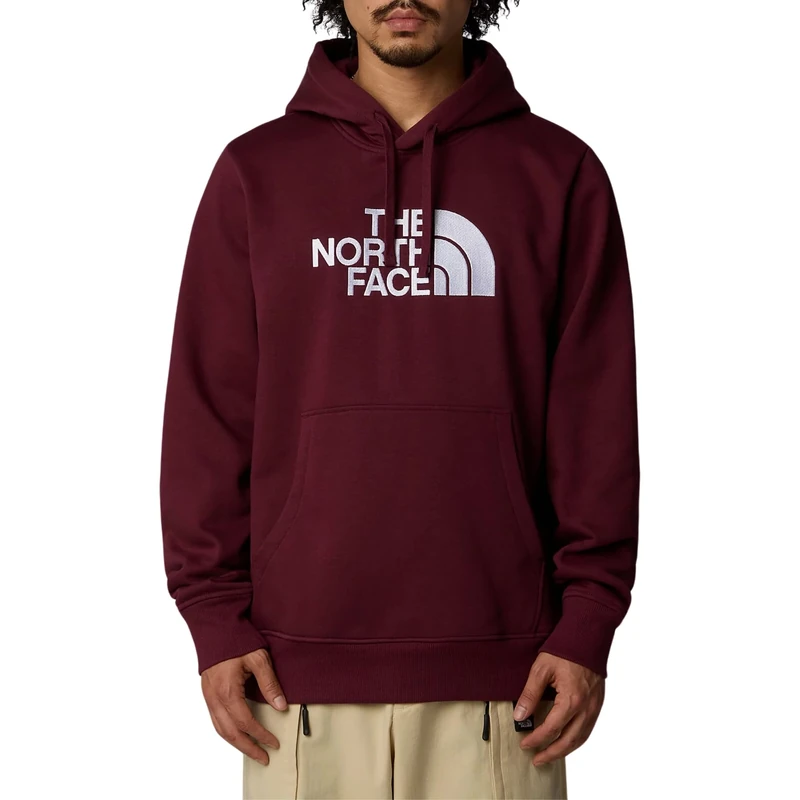 The North Face Men's Drew Peak Pullover Hooded Sweatshirt, Alpine Plum, M - Image 1