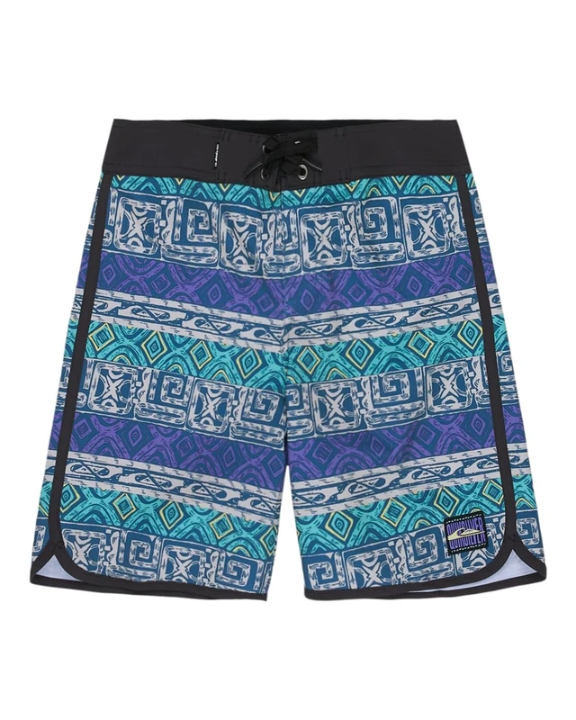 Quiksilver Boardshorts SURFSILK Scallop YTH 17 Youth Purple 30/16