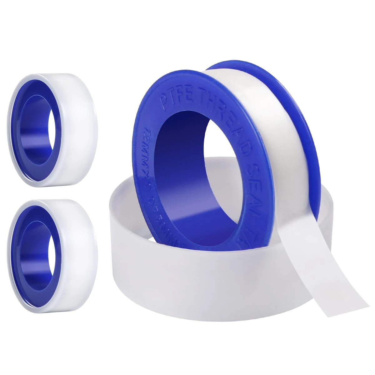 FOMGIIN PTFE Pipe Slealant Teflon Seal Tape Plumbers Tape, Theard Flex Seal Waterproof Sealing Plumbers Tape Plumbing White Sealant for Shower, Pipes, Tap 12mm x 10m (3 pack)