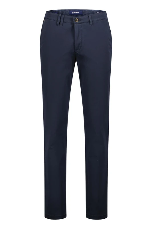 Atelier GARDEUR Men's Seven-1 Trouser, Navy(42), 38 W/36 L
