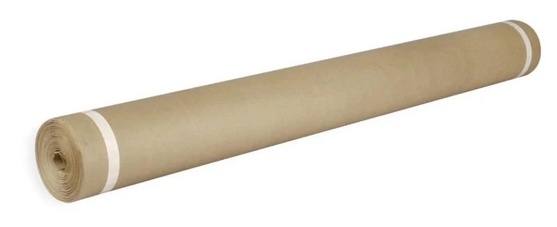 KIP Floor Cover with Masking Tape, Premium Carpet Protector, Floor Protection for Carpets or Hard Floor 900mm x 45m