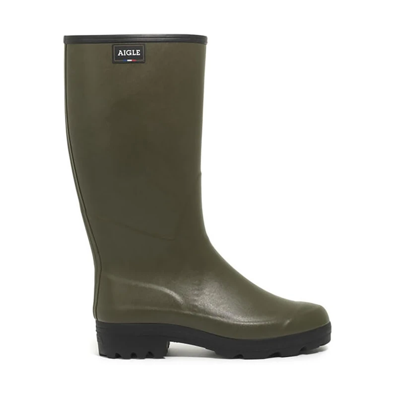 Aigle Women's Chamb Neomesh L Industrial Boot, Khaki, 6.5 UK