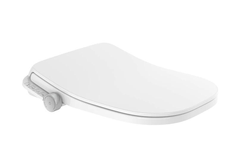 Roca A804054021 M4 Square Toilet Seat - Wash and Dry Functions