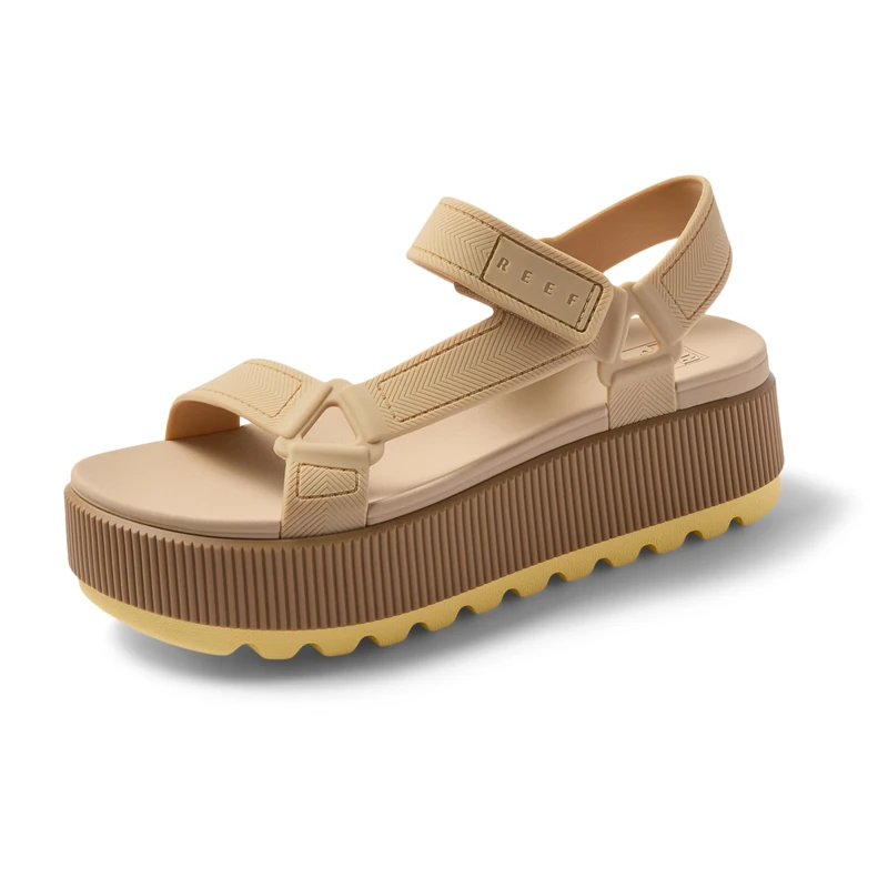 Reef Water Rem Higher Women's Sandals Pale Banana Yellow Water Friendly Shoes Size 7