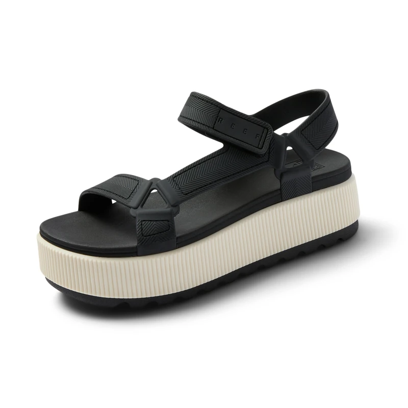 Reef WOMENS SANDALS, WATER REM HIGHER, BLACK VINTAGE, 7 UK