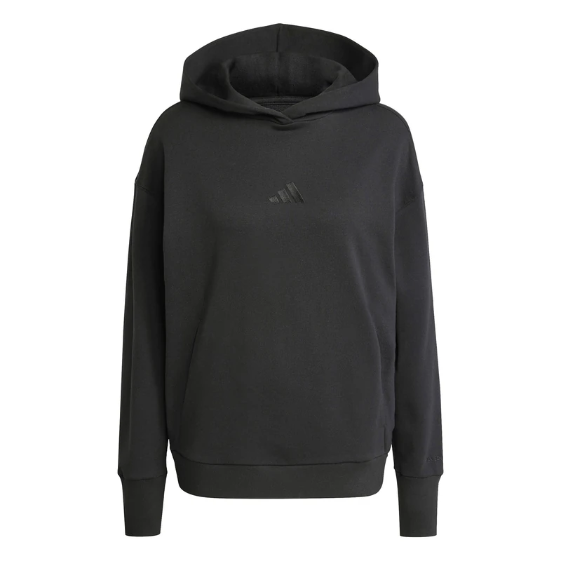 adidas Women's ALL SZN FRENCH TERRY LOOSE HOODIE, black, S
