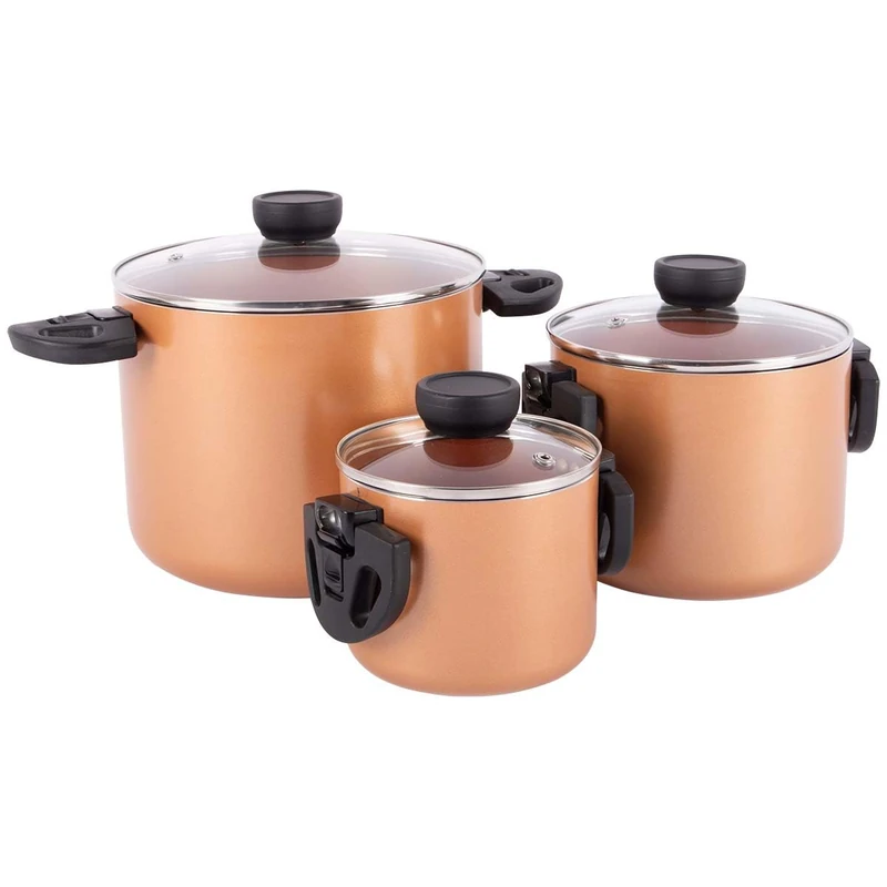 Bo-Camp - Industrial - Cookware - Slauson - Compact 3-3 Pieces - Induction - Image 1