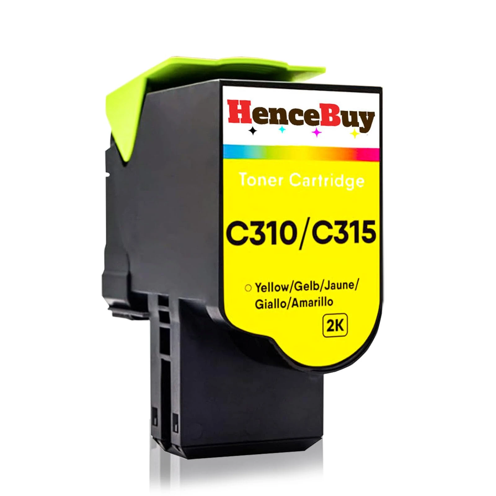 HenceBuy C310 C315 Yellow Toner Cartridge Compatible for Xerox C310 C315 006R04359 C310DNI C310DNIM C315DNI Laser Printer (Yellow, 2000 Pages)