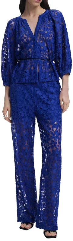 Desigual BLUS_MUSAS, 5036 BLUE KLEIN, L