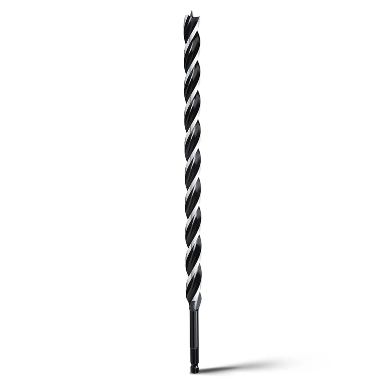 hsawbit Wood Drill Bits, 22mm x 460mm Auger Drill Bit Extra Long Drill Bits Wood Plastic, Drywall Woodworking Hole Drill Bit