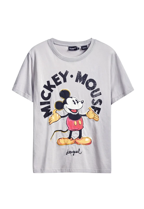 Desigual TS_Mickey Mouse, 2001 Neutral Gray, M