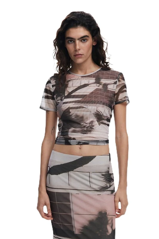 Desigual TS_Delaware, 2000 Black, L - Image 1