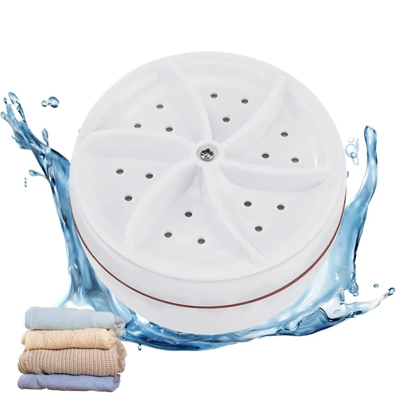 Mini Washing Machine,USB Powered Mini Turbo Washing Machine with Suction Cups for Cleaning Sock Underwear