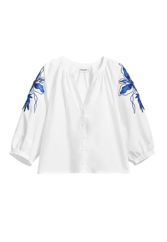 Desigual BLUS_CRATOS, 1000 White, L