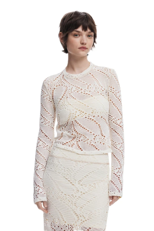 Desigual TS_Denis, 1001 RAW, M White