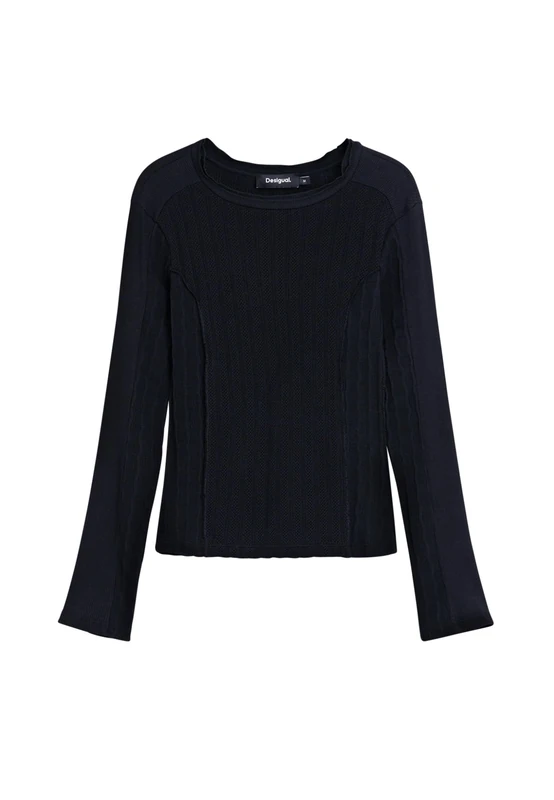 Desigual REPRIS_TS_Charm, 2000 Black, L