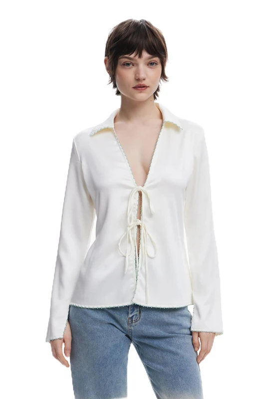 Desigual BLUS_ERIS, 1021 OFF WHITE, L - Image 1