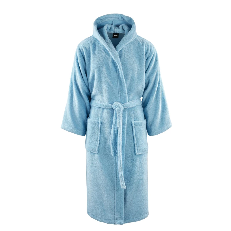 Guzzini Classic – Bathrobe for Men and Women with Hood, Belt and Pockets in 100% OekoTex Certified Cotton Terry Towel, Unisex Bathrobe for Men and Women, Soft, Absorbent, Resistant to Frequent Washes - Image 1