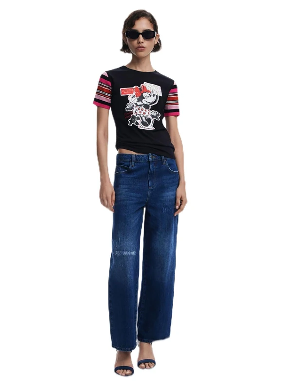 Desigual TS_Minnie, 2000 Black, XS