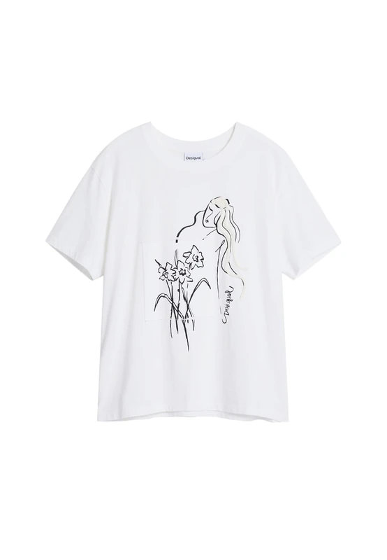 Desigual TS_Paraguay, 1000 White, XL