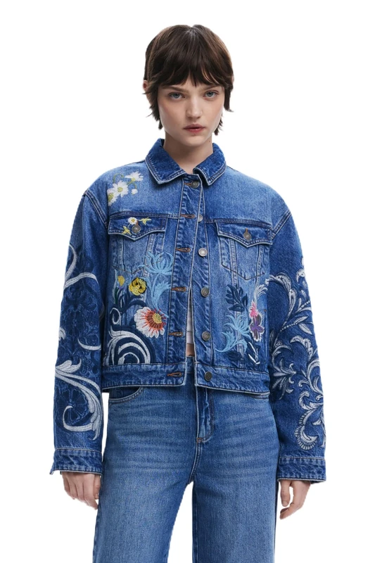 Desigual CHAQ_MISOURI, 5053 DENIM MEDIUM WASH, XS