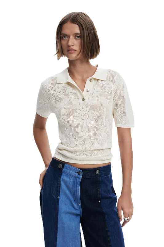Desigual TS_RAY, 1001 RAW, M White