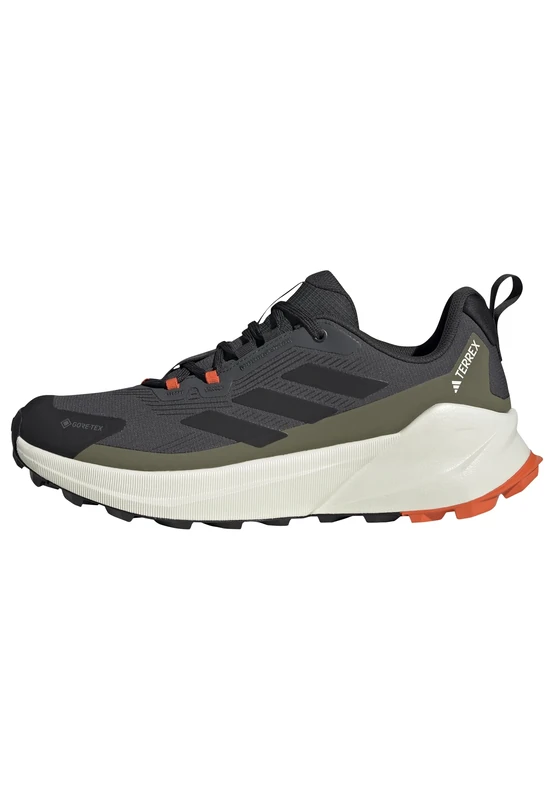 adidas Men's Terrex Trailmaker 2 Gore-TEX Hiking Shoes, Carbon/Core Black/Olive Strata, 6.5 UK