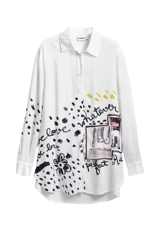 Desigual CAM_PERSÉFONE, 1000 White, M