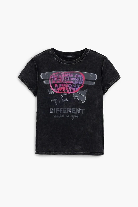 Desigual REPRIS_TS_Innocent, 2087 Castlerock, S Black