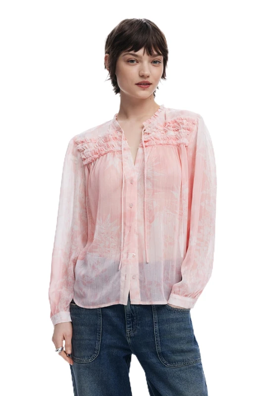 Desigual BLUS_ENIO, 3035 Pink Stick, S