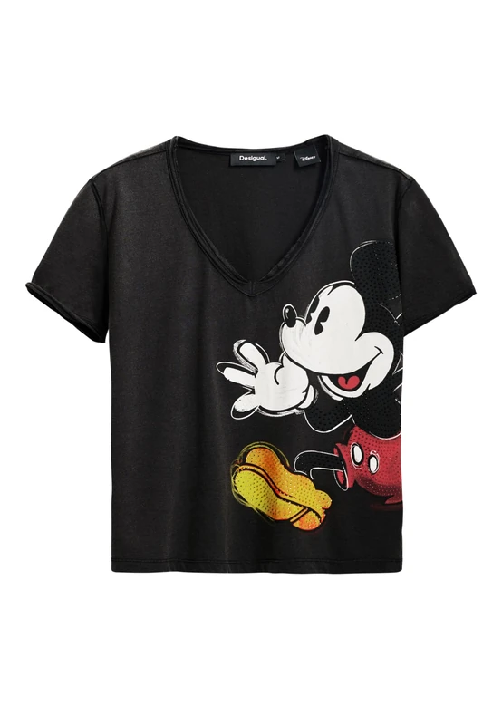 Desigual TS_Mickey Joker, 2000 Black, S