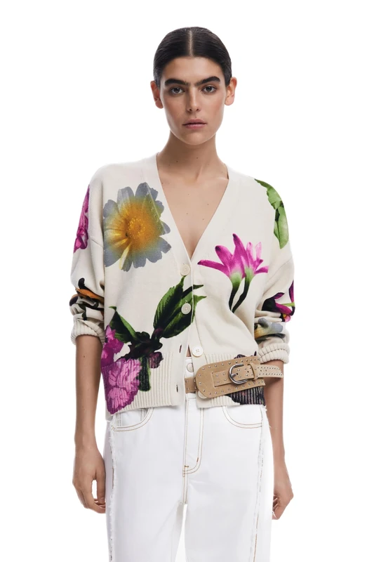 Desigual JERS_VANIA, 1001 RAW, XL White