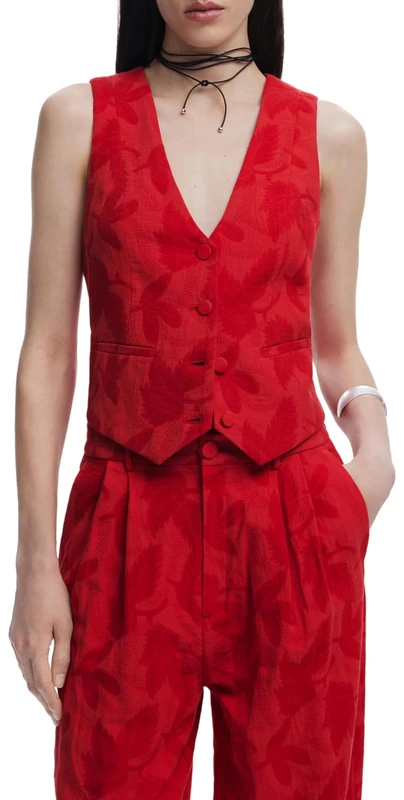 Desigual CHALECO_PORTLAND, 3092 RED, S - Image 1