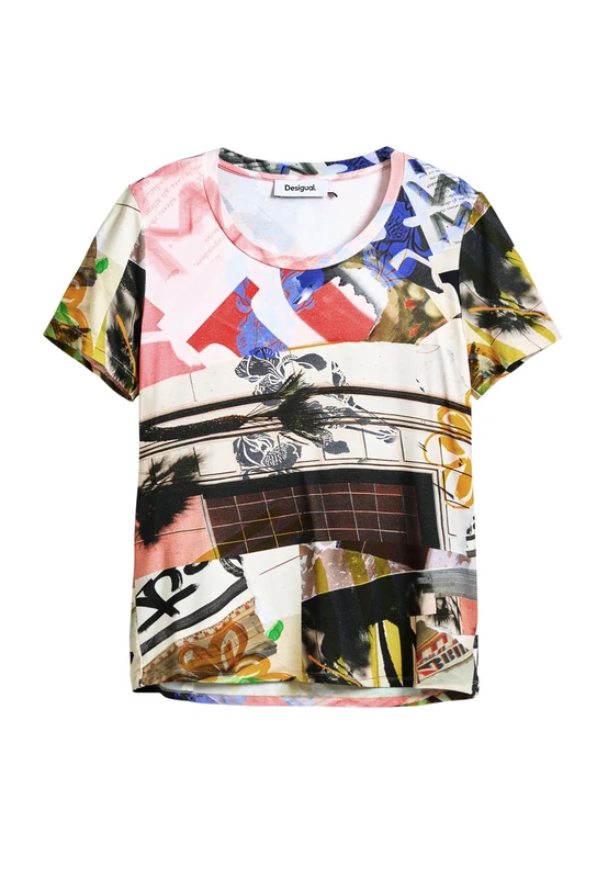 Desigual TS_Collage, 9019 Tutti Fruti, S