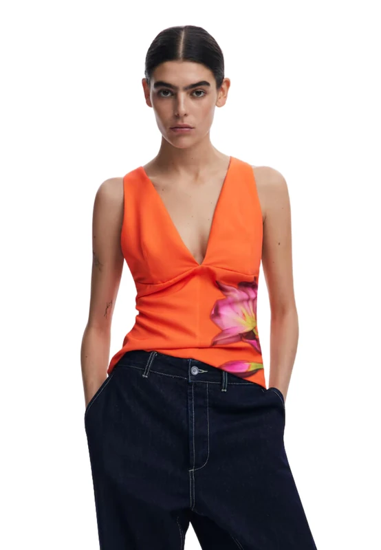 Desigual BLUS_FOBOS, 7002 Orange, S