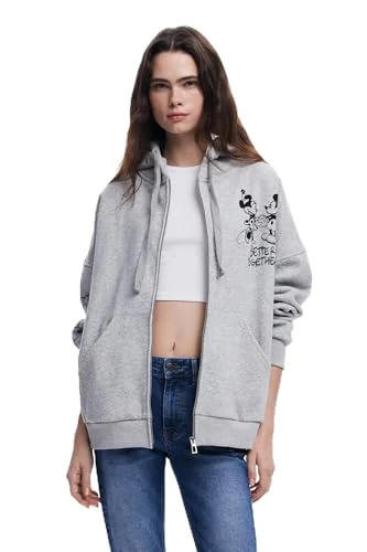 Desigual SWEAT_BETTER, 2042 LIGHT GRAY VIGORE, M