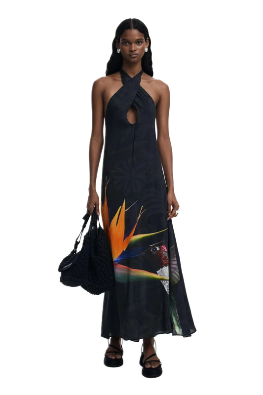 Desigual Beach Dress Black